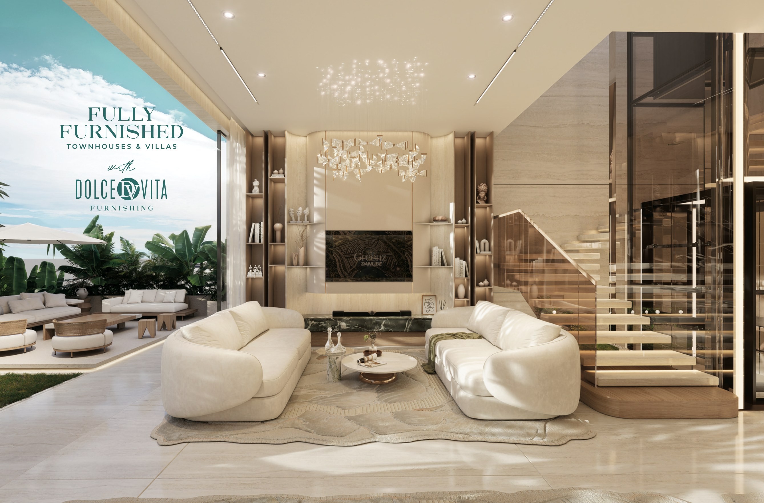 Greenz by Danube 4 BHK Premium townhouse Dubai