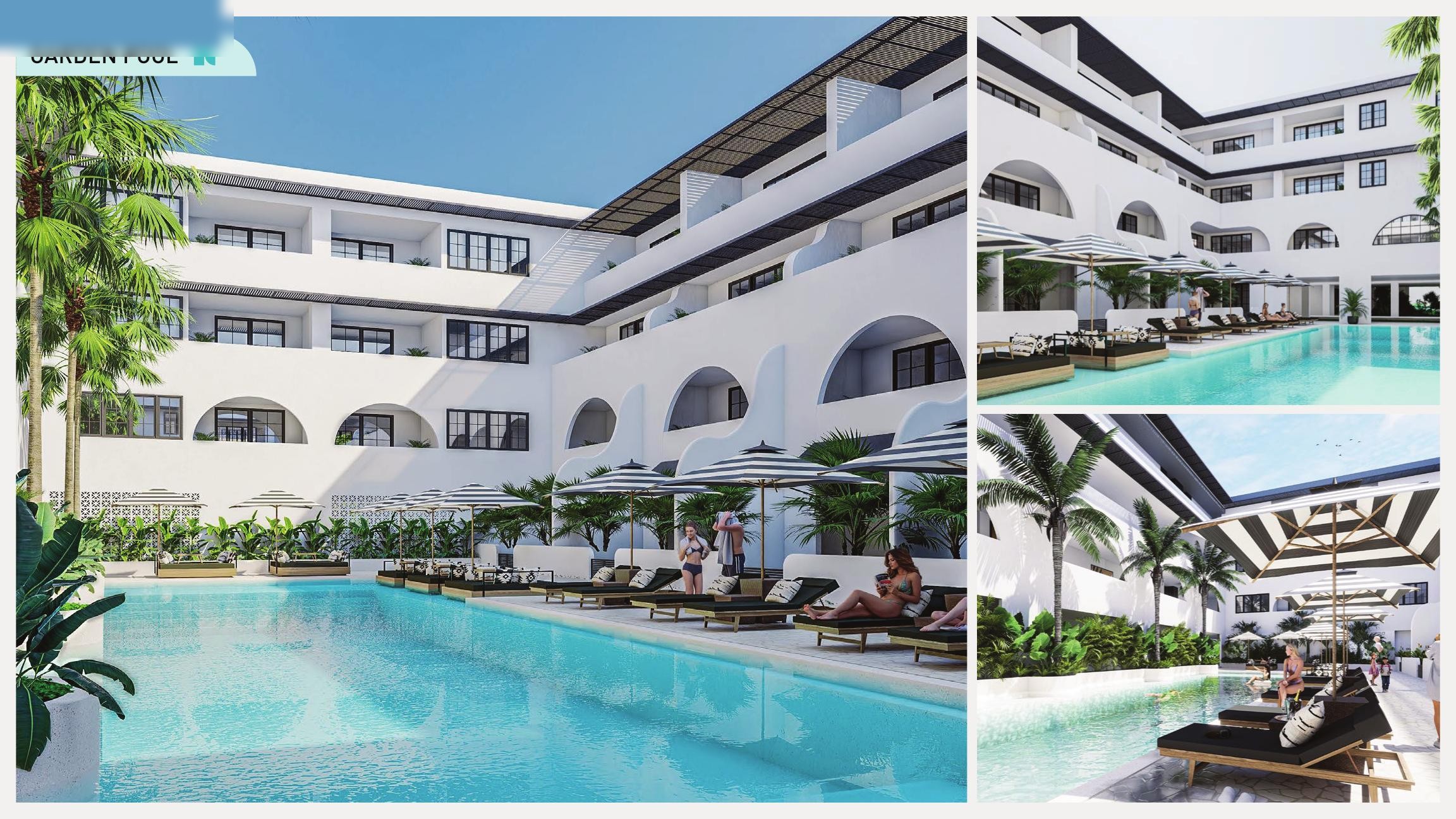 Rental management programme beachfront Bali