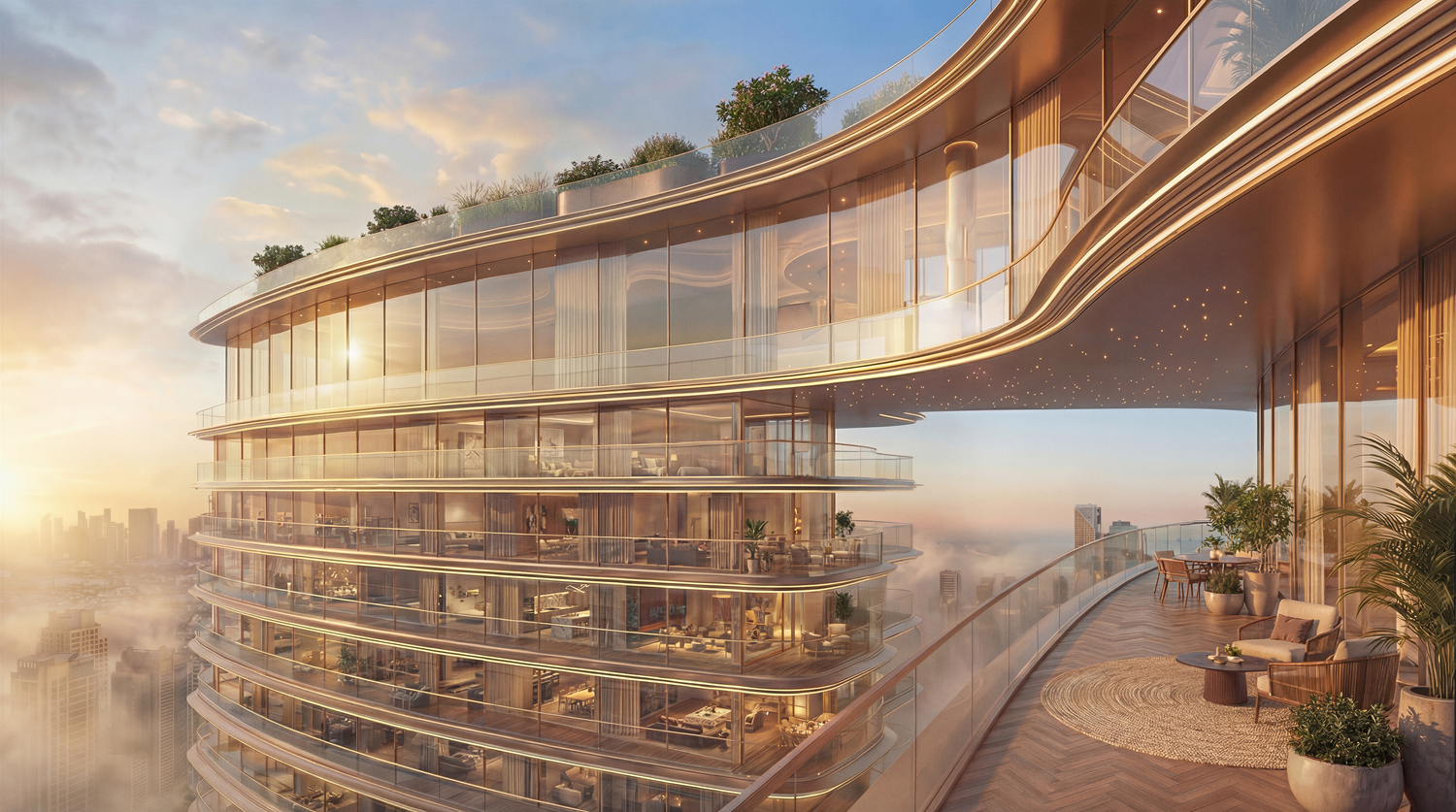 Serenz by Danube — Studio apartment interior