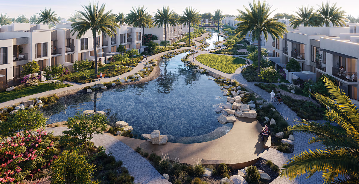 Emaar The Valley — Ovelle 3-4 BR Townhouse render